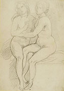 TWO FEMALE FIGURES