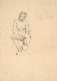FEMALE NUDE KNEELING