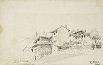  LANDSCAPE WITH HOUSES (Ponte di Nassa)
