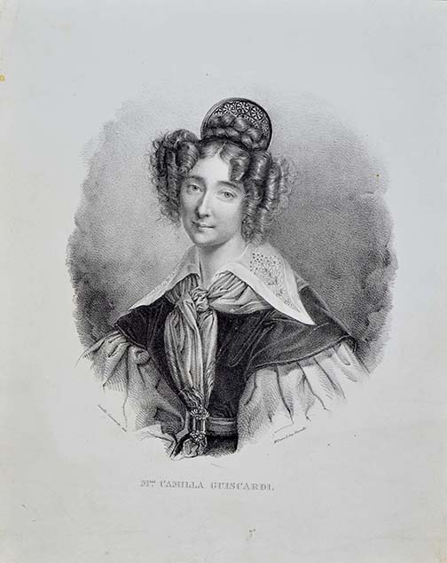 Mlle. CAMILLA GUISCARDI (self-portrait)