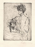 SEATED FEMALE FIGURE