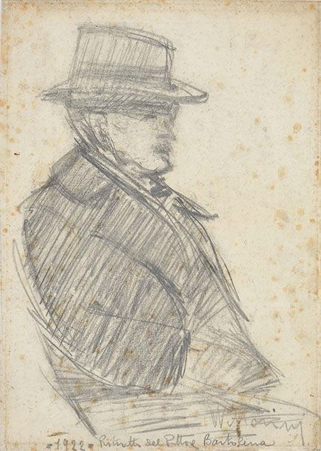 PORTRAIT OF THE PAINTER GIOVANNI BARTOLENA